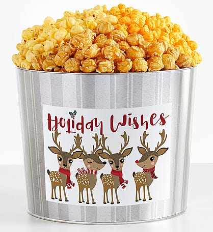 Tins With Pop® Holiday Wishes Reindeer